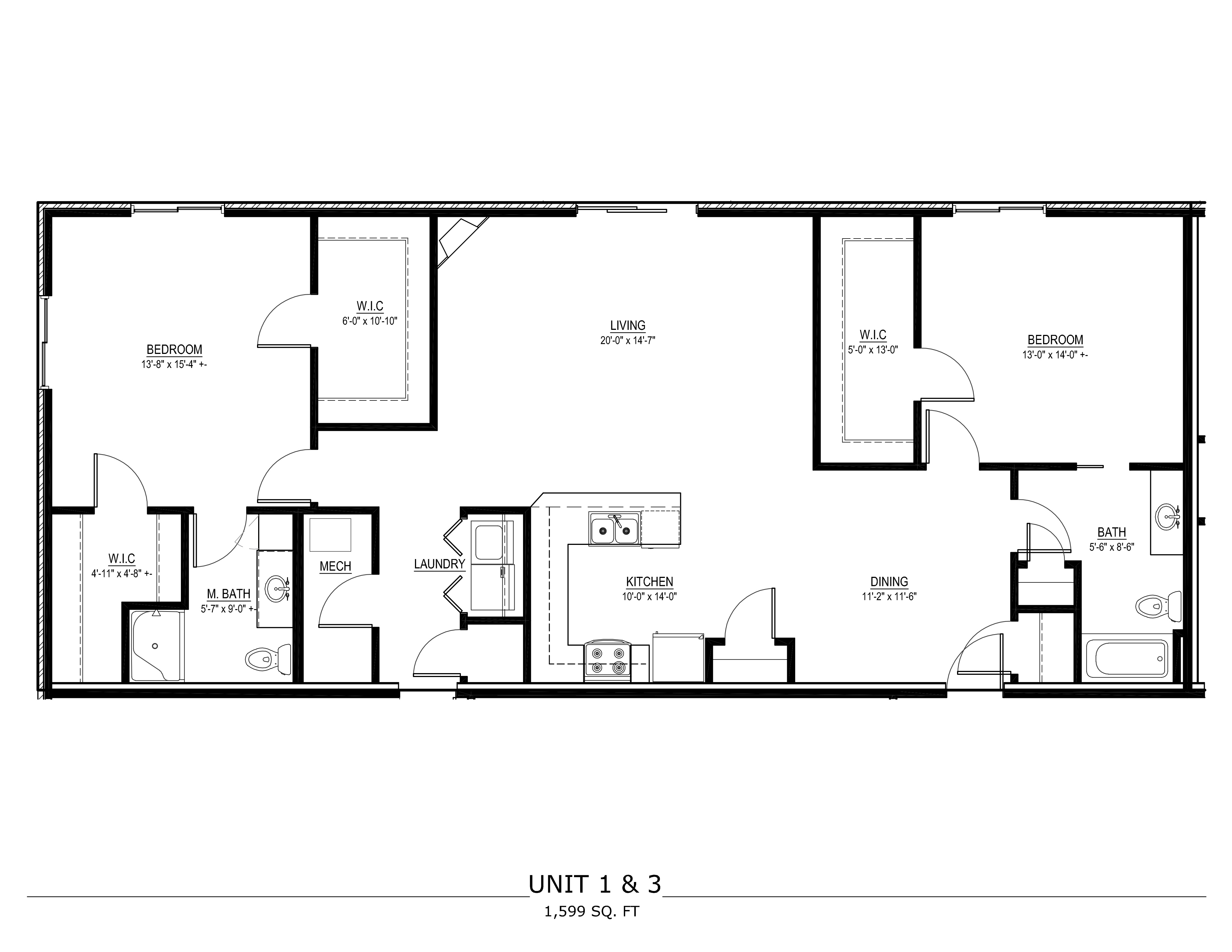 Unit 13 floor plan