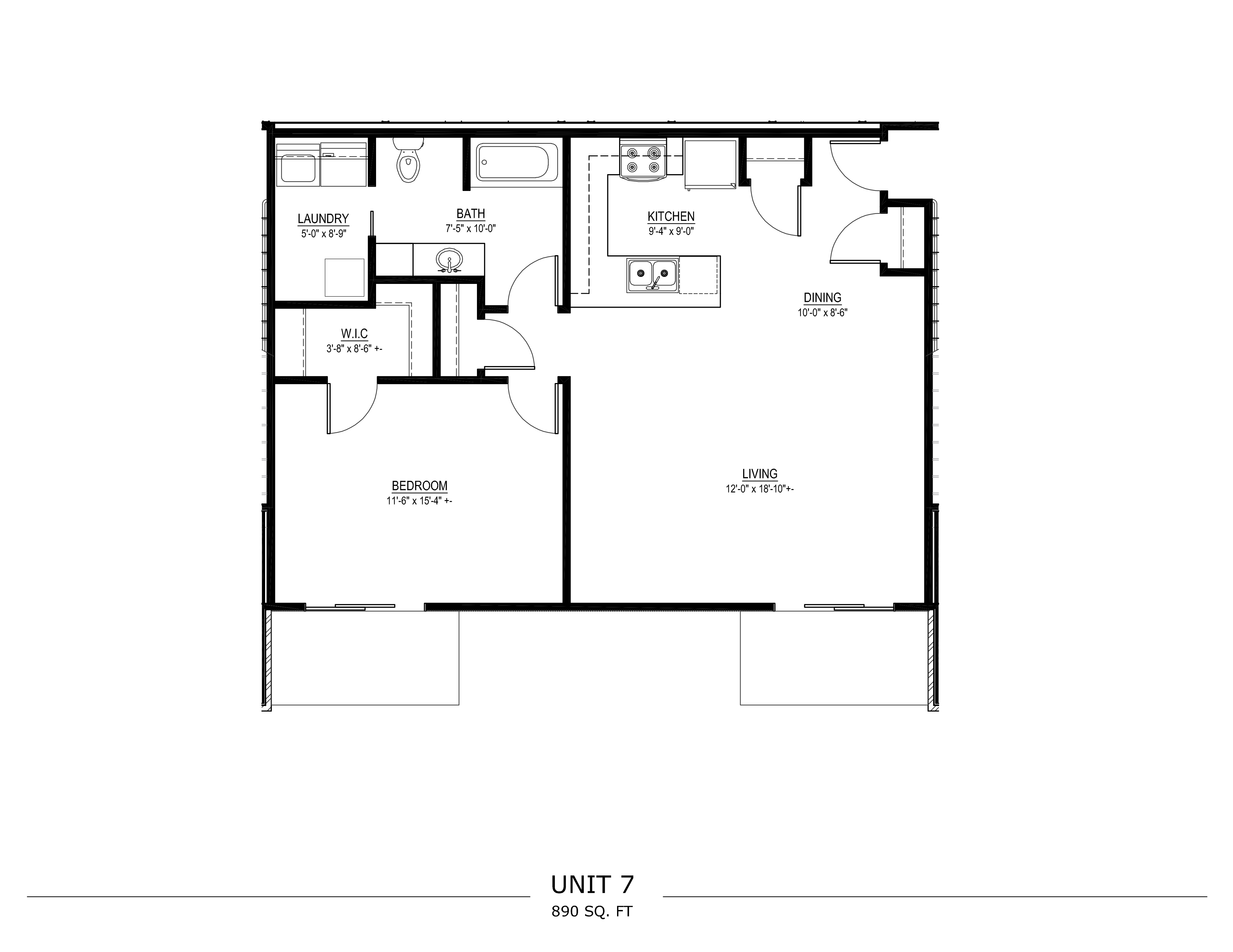 Unit 7 floor plan